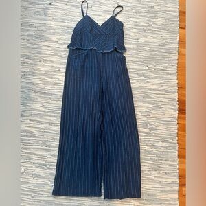 Anthropologie Denim Jumpsuit
